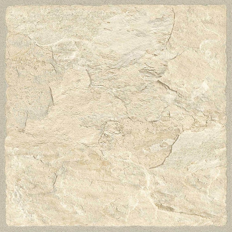 TrafficMaster Sedona 4 MIL x 12 in. W x 36 in. L Grip Strip Water Resistant Vinyl Tile Flooring (24 sqft/case) 260110