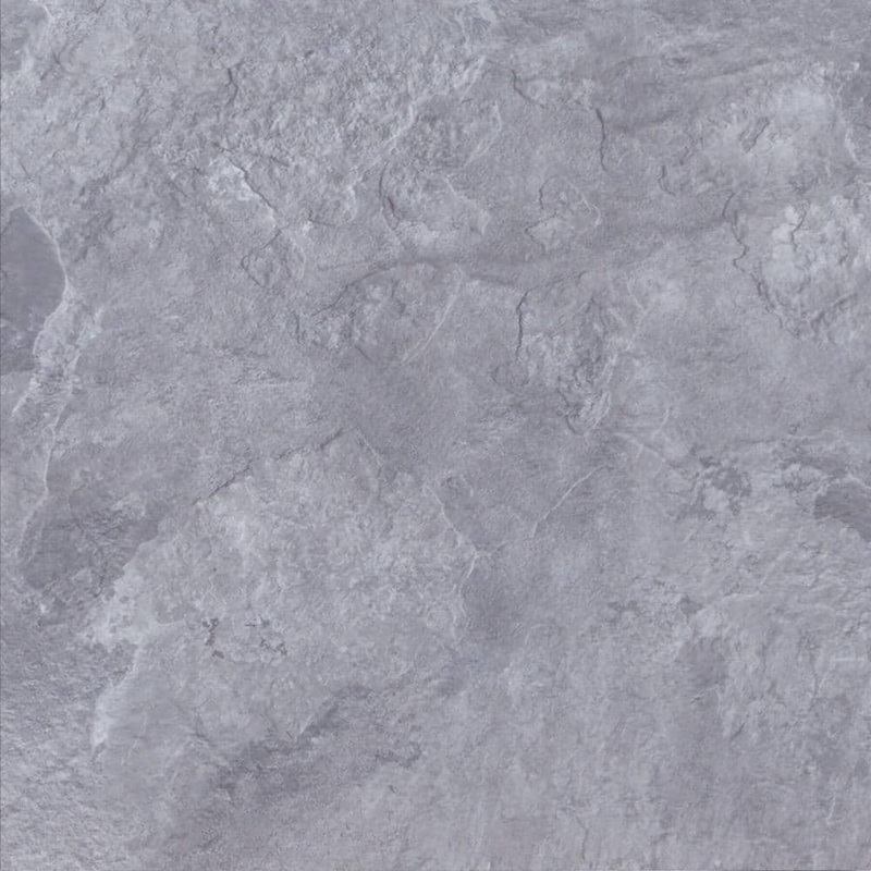 TrafficMaster Smoke Slate 3 MIL x 12 in W x 12 in L Peel and Stick Water Resistant Vinyl Tile Flooring 30 sq ft TM102061