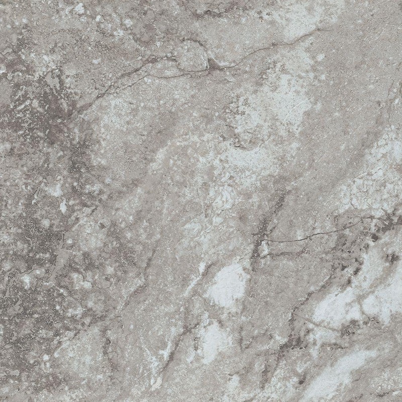 TrafficMaster White and Grey Travertine 3 MIL x 18 in. W x 18 in. L Peel and Stick Water Resistant Vinyl Tile Flooring (36 sqft A8006821