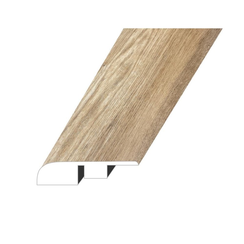 Vagabond Ravine Dusk 0.6 in. Thick x 1.4 in. W x 94.5 in. L ESPC Vinyl End Cap Molding ECMNST-2021114