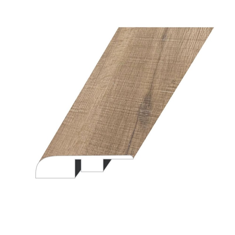 Zephyr Grand Aztec 0.6 in. Thick x 1.4 in. W x 94.5 in. L SPC Vinyl End Cap Molding ECMNST-2020088