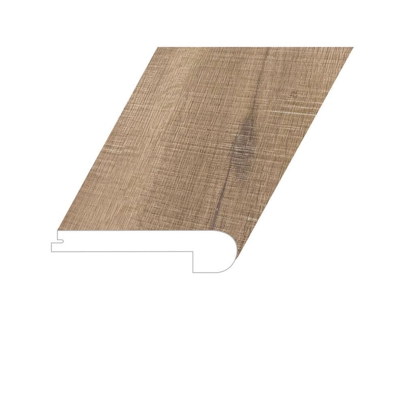 Zephyr Grand Aztec 1 in. Thick x 4.5 in. W x 94.5 in. L SPC Vinyl Flush Stair Nose Molding FSTNMNST-2020088