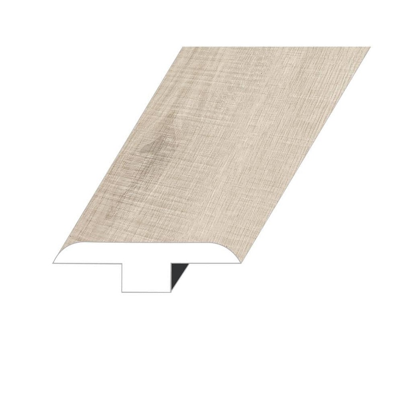 Zephyr Soho Pearl 0.5 in. Thick x 1.8 in. W x 94.5 in. L SPC Vinyl T-Molding TMMNST-2020086