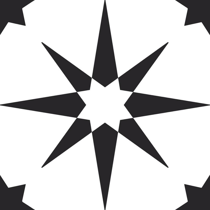 FloorPops Altair 12 in. W x 12 in. L Black Peel & Stick Vinyl Tile Flooring (10 sq. ft./case) FP2948