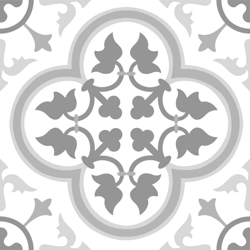 FloorPops Remy 12 in. W x 12 in. L Grey Peel & Stick Vinyl Tile Flooring (10 sq. ft./case) FP2953