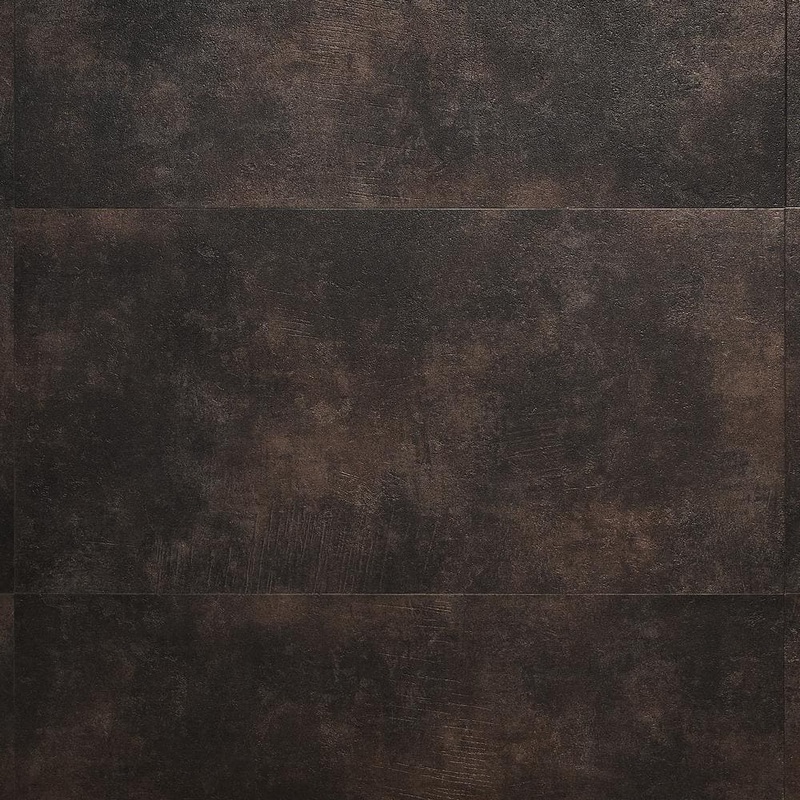 Ivy Hill Tile Duren Concreto Obsidian 28MIL x 18 in. W x 36 in. L Glue Down Waterproof Luxury Vinyl Plank Flooring (36 sqft/case) EXT3RD105486