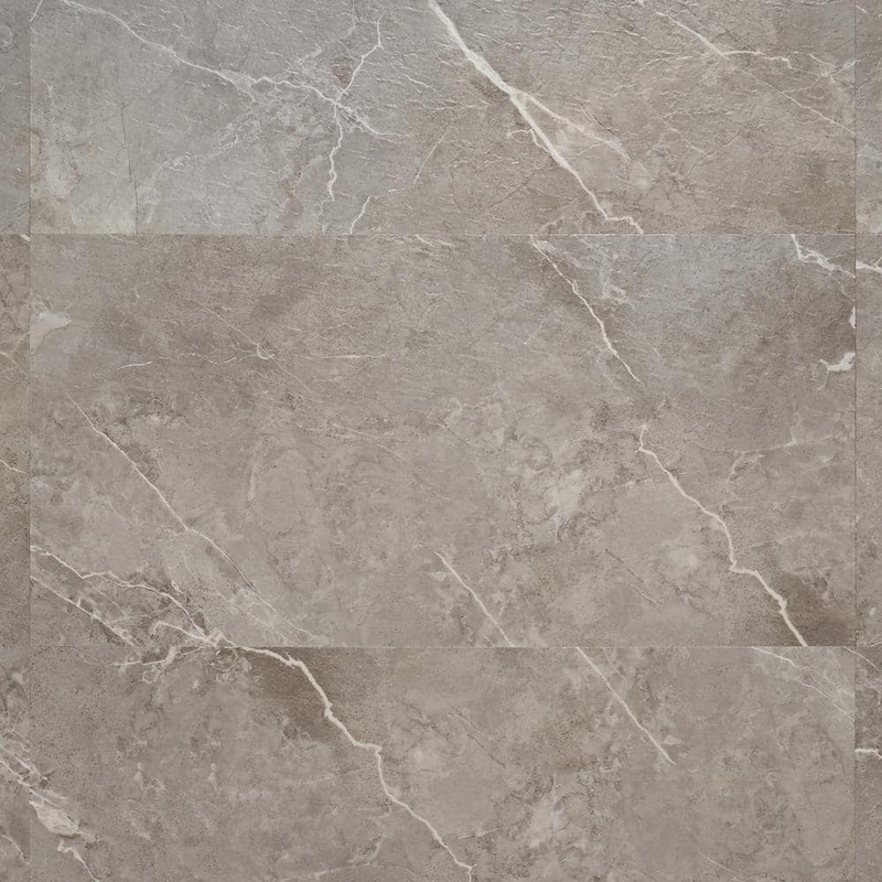 Ivy Hill Tile Duren Marbello Dark Beige 28MIL x 12 in. W x 36 in. L Glue Down Waterproof Luxury Vinyl Plank Flooring (36 sqft/case) EXT3RD105480