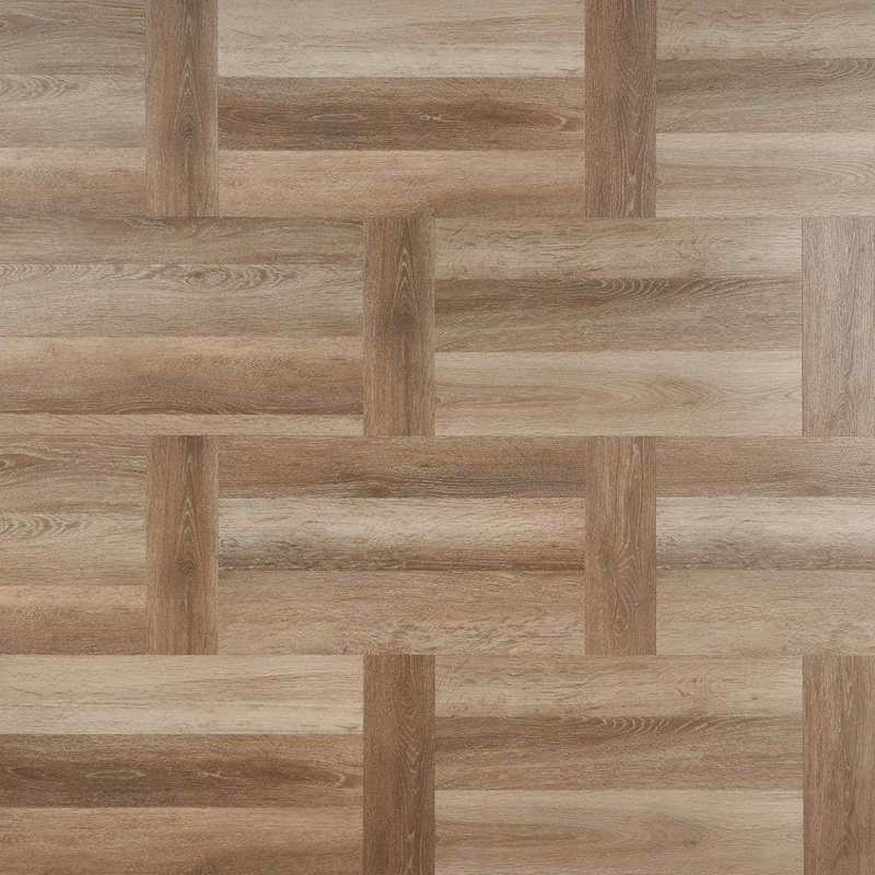 Ivy Hill Tile Stacy Garcia Chic Parquet 20MIL Starling 12 in.x24 in. Click Lock Waterproof Luxury Vinyl Flooring (28.04 Sq. Ft./Case) EXT3RD108864