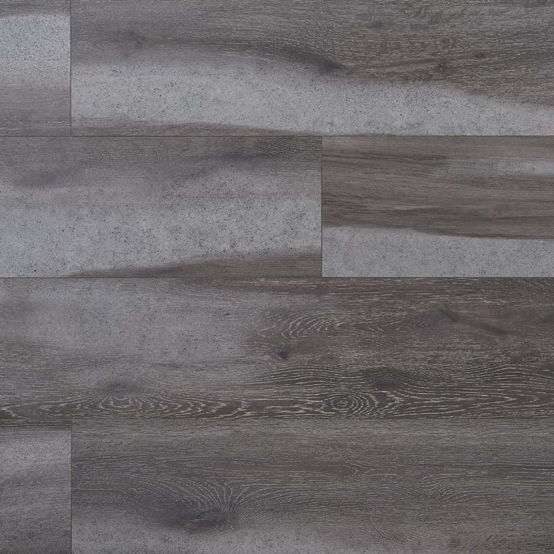 Ivy Hill Tile Urbana Charcoal Gray 12 in. x 48 in. x 20 MIL Rigid Core Click Luxury Vinyl Tile Floor Tile (24 sq. ft./Case) EXT3RD110646