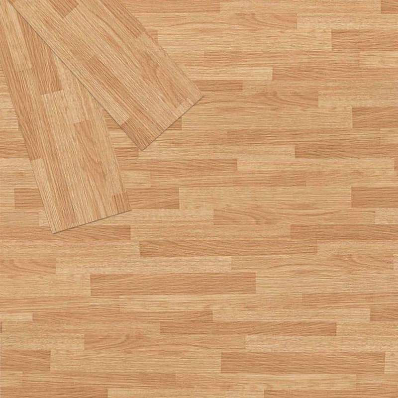 Jeedeson 36-Pieces 12 MIL x 6 in. W x 36 in. Peel and Stick Vinyl Tile Flooring, Water Resistant, Brown Wood (54 sq.ft./Box) JDS-BW043-36