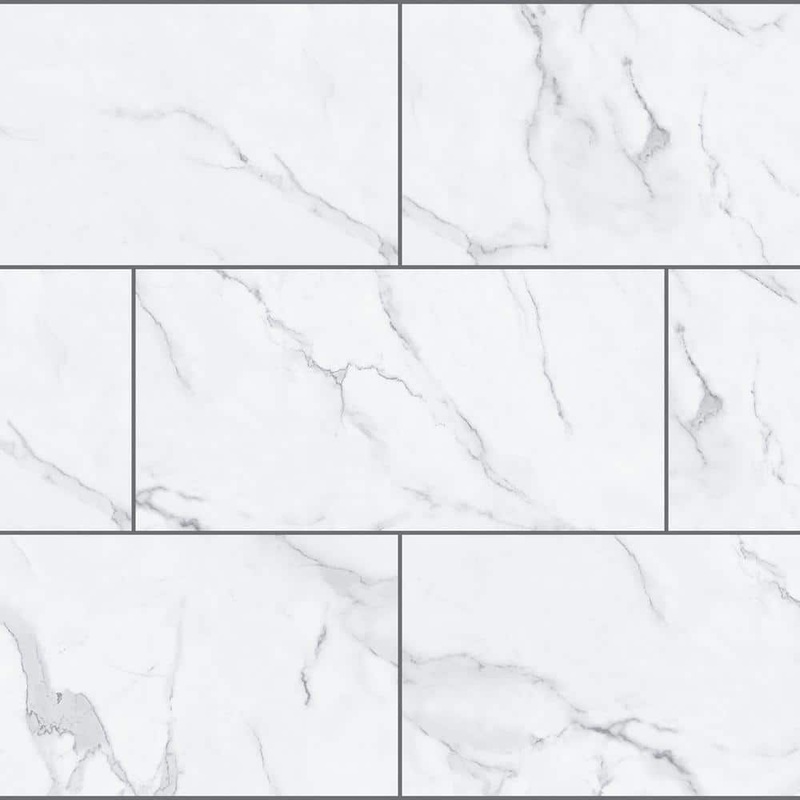 Lifeproof Brookfield Marble 22 MIL x 18.5 in. W x 37 in. L Click Lock Waterproof Vinyl Tile Flooring (19.1 sq. ft./case) SL897232L