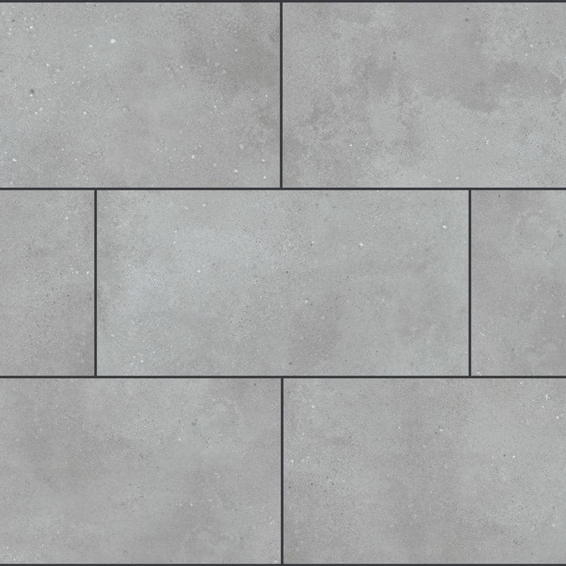 Lifeproof Guzman Concrete 22 MIL x 18.5 in. W x 37 in. L Click Lock Waterproof Vinyl Tile Flooring (19.1 sq. ft./Case) SL229120L