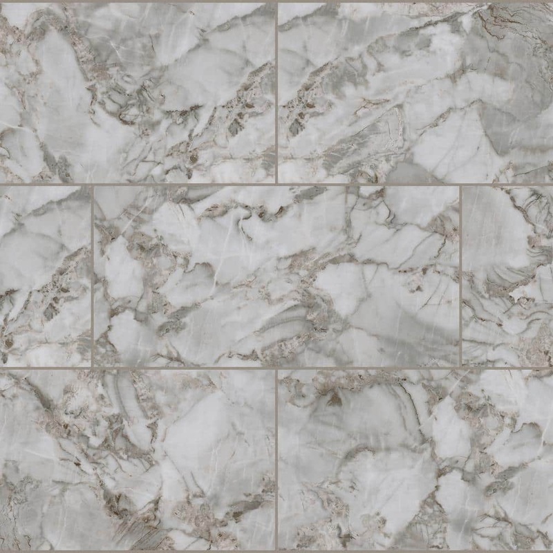 Lifeproof Northshore Grove Marble 22 MIL x 18.5 in. W x 37 in. L Click Lock Waterproof Vinyl Tile Flooring (19.1 sq. ft./case) SL69415L