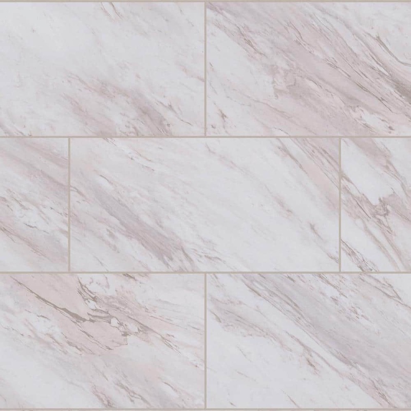 Lifeproof Surhoff Marble 22 MIL x 18.5 in. W x 37 in. L Click Lock Waterproof Vinyl Tile Flooring (19.1 sq. ft./Case) SL641113L