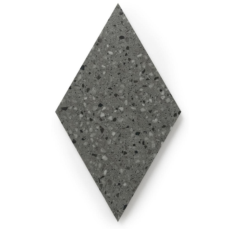 Lucida Surfaces MosaiCore Alpine Rock 28 MIL x 9.75 in. W x 17 in. L Glue Down Waterproof Vinyl Tile Flooring (15.2 sqft/case) SC-4254