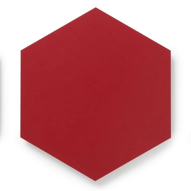 Lucida Surfaces MosaiCore Berry 28 MIL x 12 in. W x 10 in. L Glue Down Waterproof Vinyl Tile Flooring (12.3 sqft/case) SC-4101