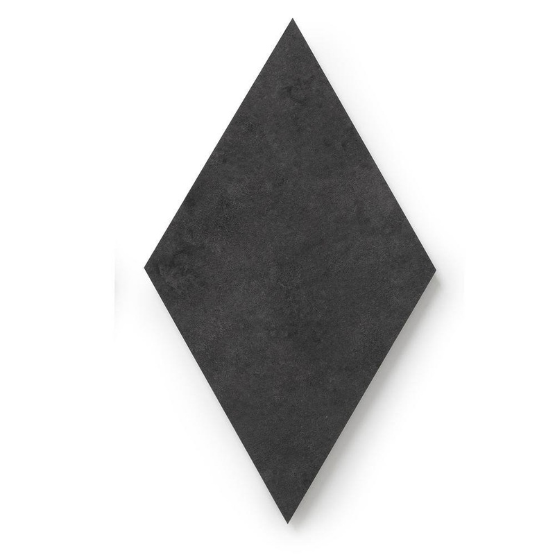 Lucida Surfaces MosaiCore Ink 28 MIL x 9.75 in. W x 17 in. L Glue Down Waterproof Vinyl Tile Flooring (15.2 sqft/case) SC-4256