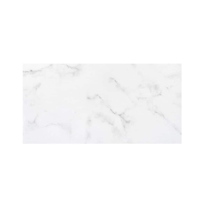 ACHIM Palazzo 12×24 Self Adhesive Vinyl Floor Tile – Luxe White – 20 Tiles/40 sq. ft. PLZFT80320