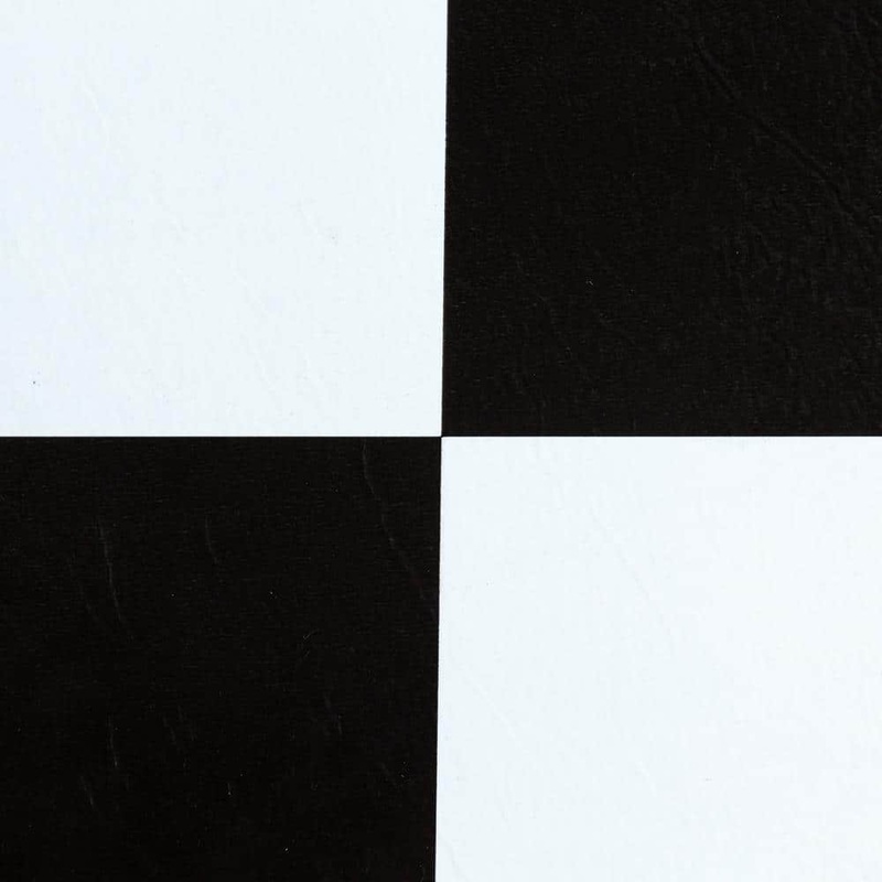 ACHIM Sterling Black and White Checkered 12 in. x 12 in. Peel and Stick Vinyl Tile (45 sq. ft. / case) STT1M10345