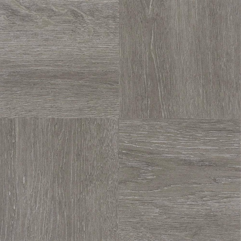 ACHIM Tivoli Charcoal Grey 12 in. x 12 in. Peel and Stick Parquet Vinyl Tile (45 sq. ft. / case) FTVWD22945