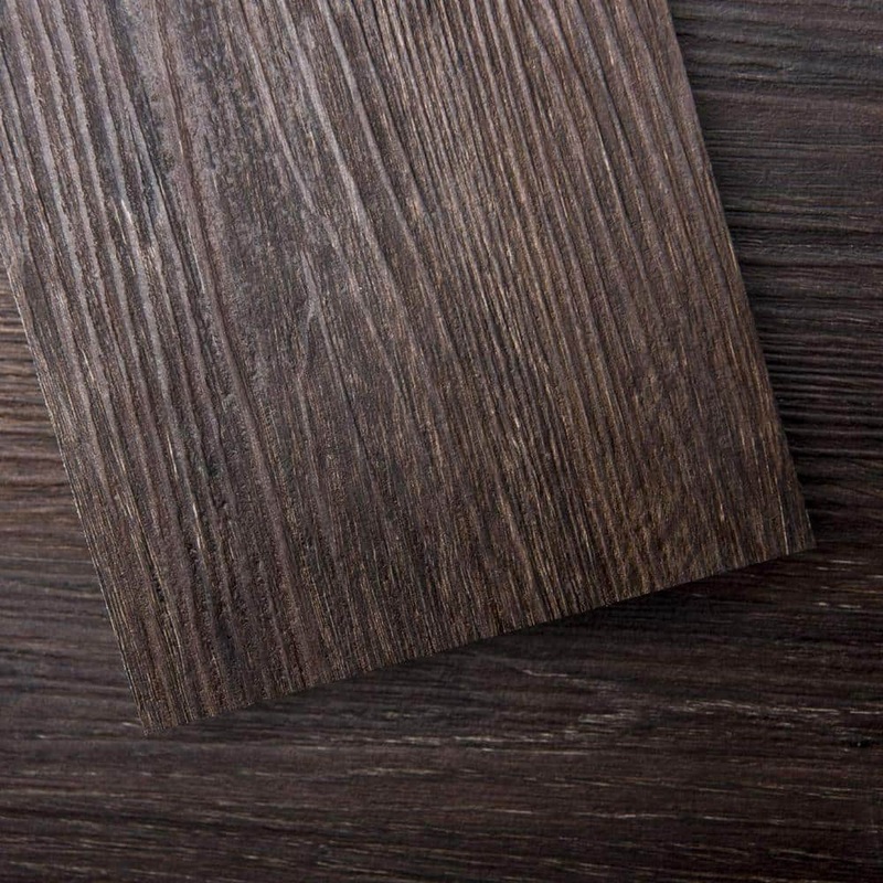 Art3d Brown Stone 12 MIL x 6 in. W Water Resistant Peel and Stick Wood Plank Vinyl Flooring Tile (54 sq. ft.) A43hd006P36