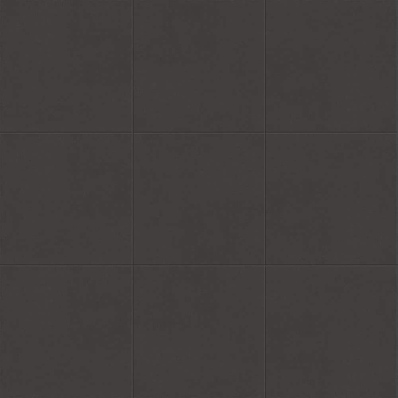 CERAMIX Dark Gray Concrete 36 in. W x 36 in. L Loose Lay Waterproof Vinyl Tile Flooring (36 sq ft/case) CRX-506V