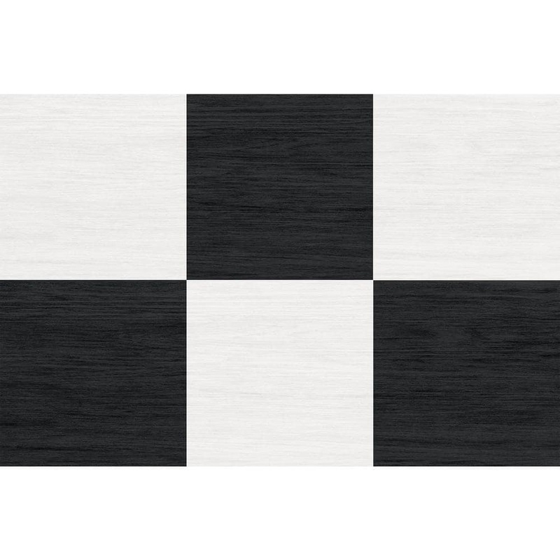 CHRIS LOVES JULIA 3 MIL 12 in. W x 12 in. L Lawrence Black Water Resistant Peel and Stick Vinyl Floor Tiles (20-Tile 20 sq. ft.) TFP5059