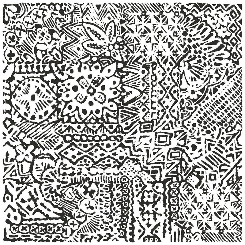 FloorPops 12 in. W x 12 in. L Black Reo Peel & Stick Vinyl Floor Tiles (20-Tile, 20 sq. ft.) TFP4947