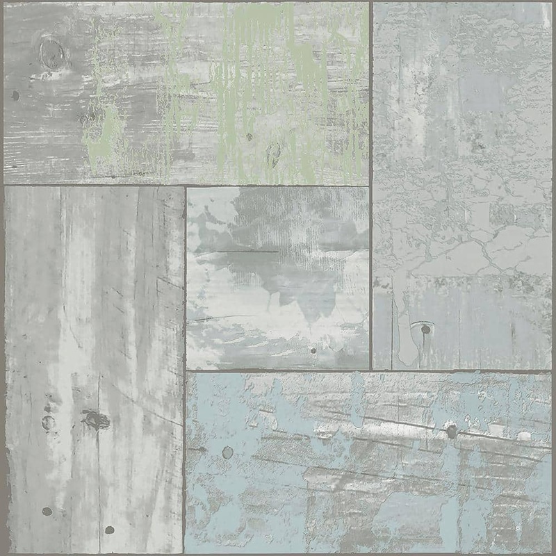 FloorPops Boardwalk 12 in. W x 12 in. L Grey Peel & Stick Vinyl Tile Flooring (20 sq. ft./case) TFP3290