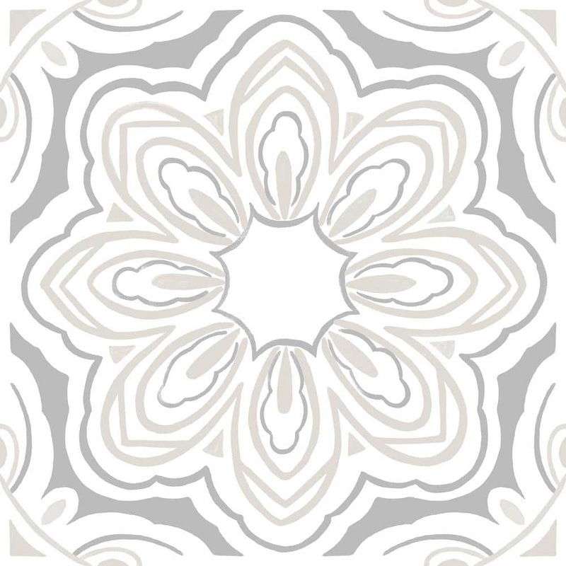 FloorPops Marshall 12 in. W x 12 in. L Grey Peel & Stick Vinyl Tile Flooring (20 sq. ft./case) TFP3896