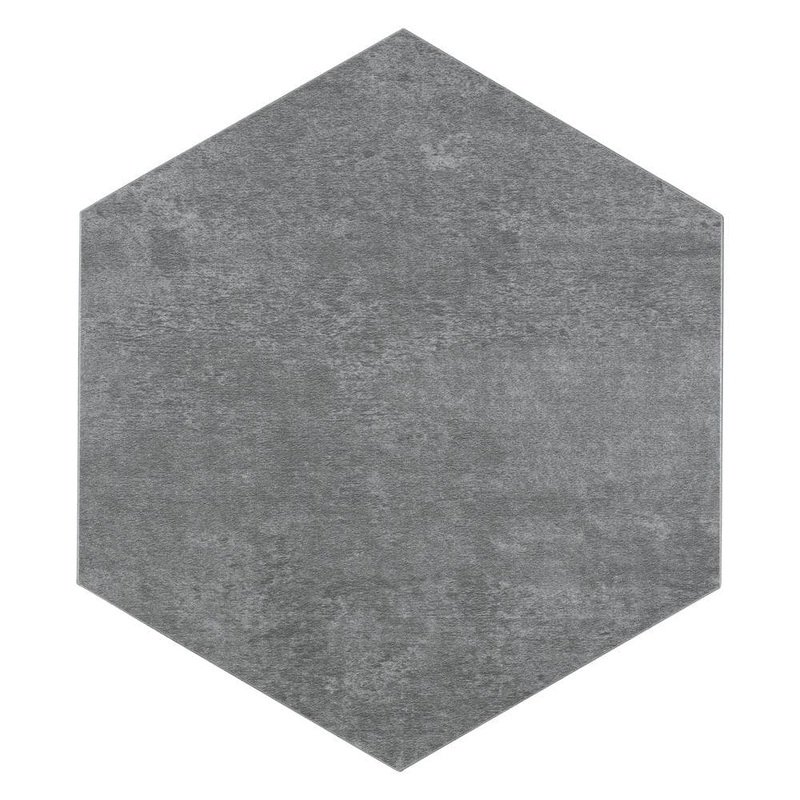 Lucida Surfaces BaseCore HEX Gray 12 MIL x 5.75 in. W Waterproof Peel and Stick Vinyl Plank Flooring (21.5sqft/case) BC-932H
