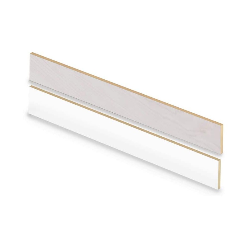 Cap A Tread Driftwood Beach 47 in. L x 7.37 in. W x 0.56 in. T Vinyl Overlay Stair Reversible Riser 01R078097