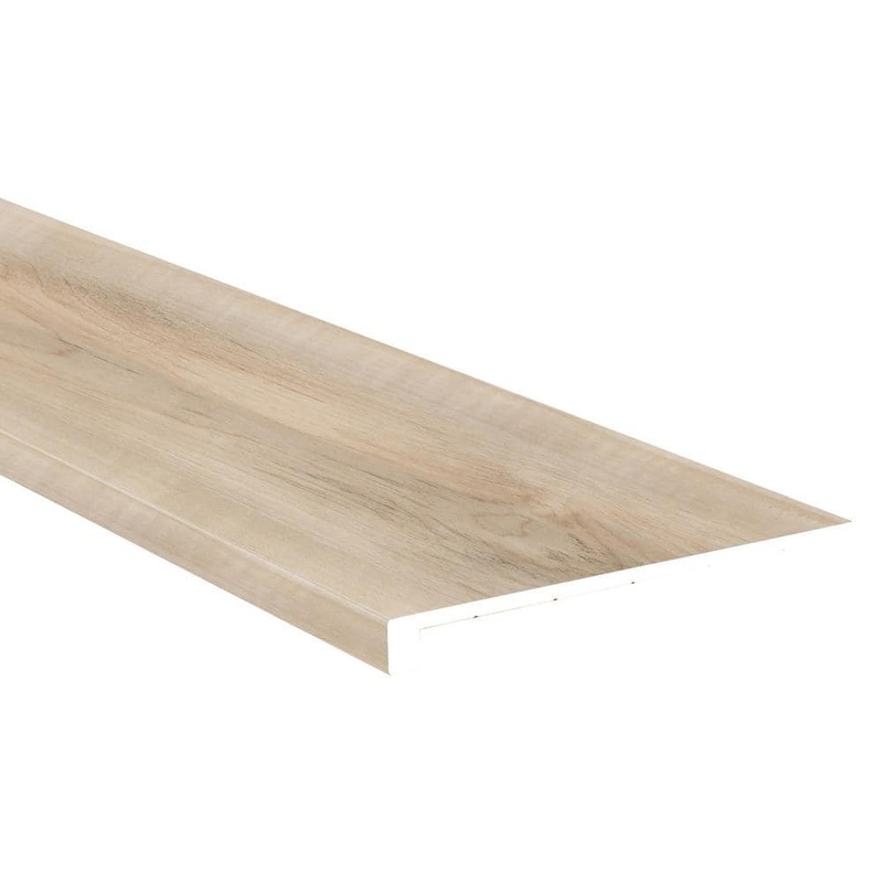 MSI Alpine Mountain 31.75 mm. T x 12 in. W x 47.2 in. L Luxury Vinyl Stair Tread Eased Edge VTTAKADIA-ST-EE