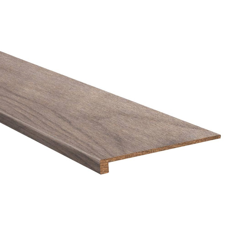 MSI Baker Cove 0.63 in. T x 11.25 in. W x 48 in. L Engineered Hardwood Stair Tread Eased Edge Molding (2-pieces/case) LWD7575-2-ST-EE