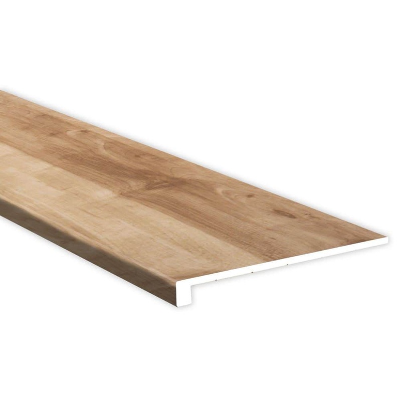 MSI Canopy Island 31.75 mm. T x 12 in. W x 47.2 in. L Luxury Vinyl Stair Tread Eased Edge VTTBROOKL-ST-EE