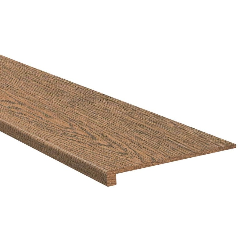 MSI Halliday Ridge 0.63 in. T x 11.25 in. W x 48 in. L Engineered Hardwood Stair Tread Eased Edge Molding (2-pieces/case) LWD7575-9-ST-EE