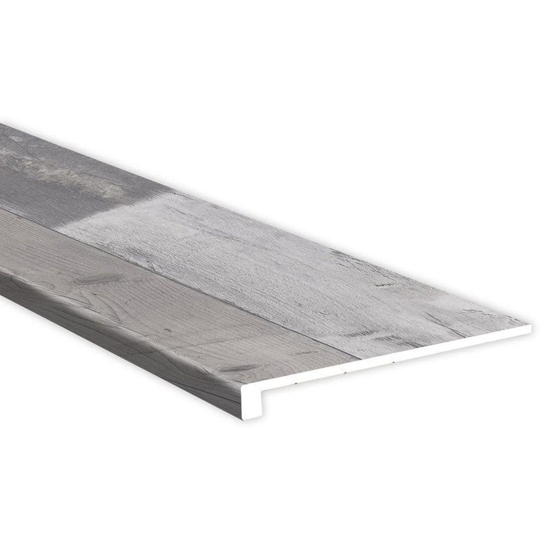 MSI Hoffman 1.25 in. T x 12 in. W x 47.2 in. L Luxury Vinyl Stair Tread Eased Edge (2 Pieces/case) VTTWOBABB-ST-EC