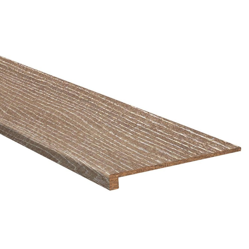 MSI Liberty Mound 0.63 in. T x 11.25 in. W x 48 in. L Engineered Hardwood Stair Tread Eased Edge Molding (2-pieces/case) LWD7575-5-ST-EE