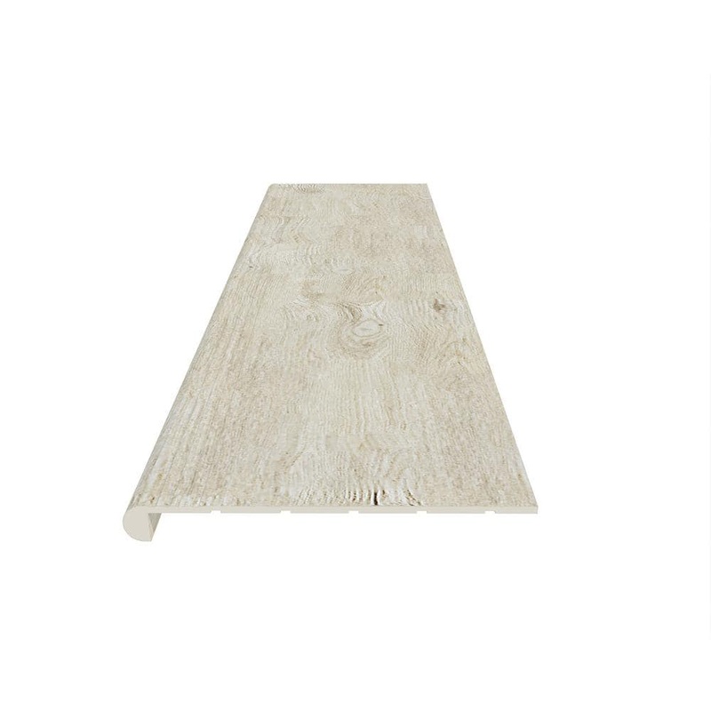 NewTechWood Indoor Flooring Stair Tread in Elephant Gray (4 Pieces) SRD-4-EGY-4