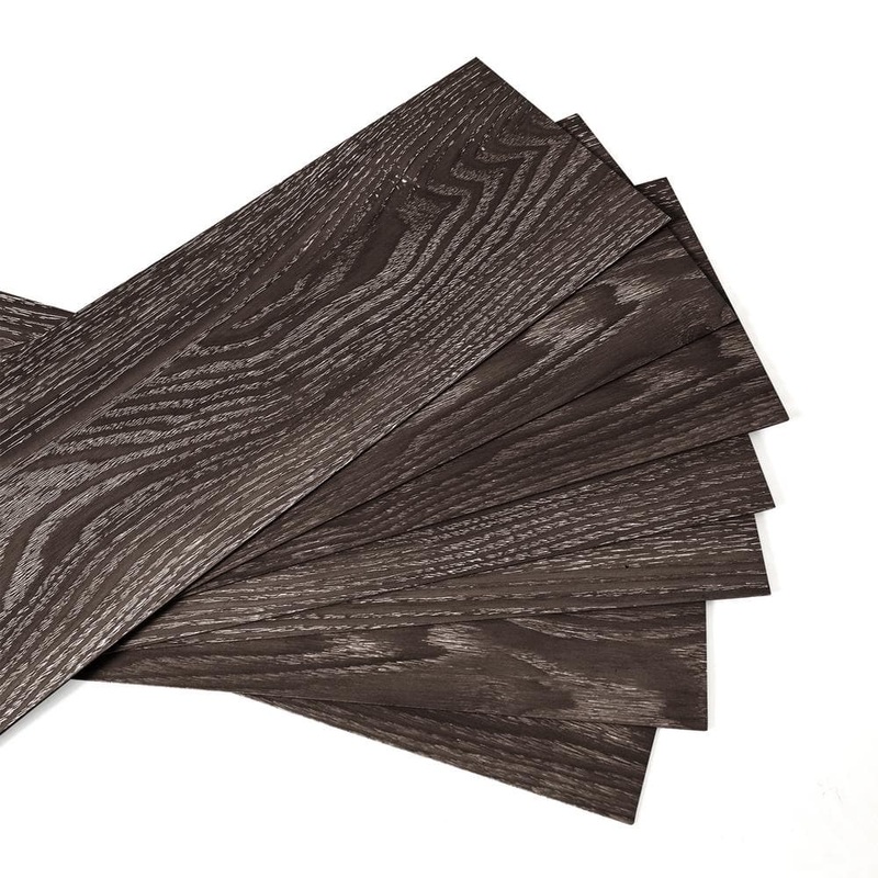 Wellco Dark Gray 12 MIL 5.9 in. W x 35.9 in. L Water Protection Peel and Stick Vinyl Sheet Flooring 20 pack ( 30 sq. ft. ) BJDB636BP20