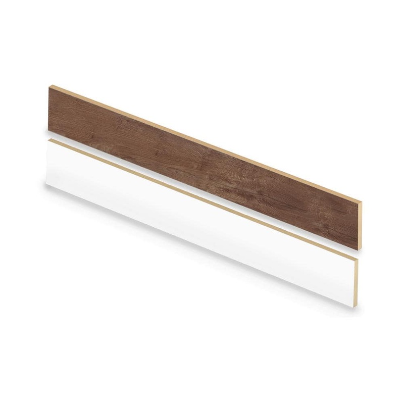 Cap A Tread Calusa 47 in. L x 7.37 in. W x 12.7 mm T Vinyl Overlay Stair Reversible Riser 01R071137