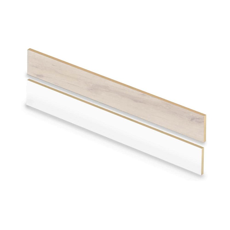 Cap A Tread Color 7395 47 in. L x 7.37 in. W x 0.56 in. T Vinyl Overlay Stair Reversible Riser 01R077395