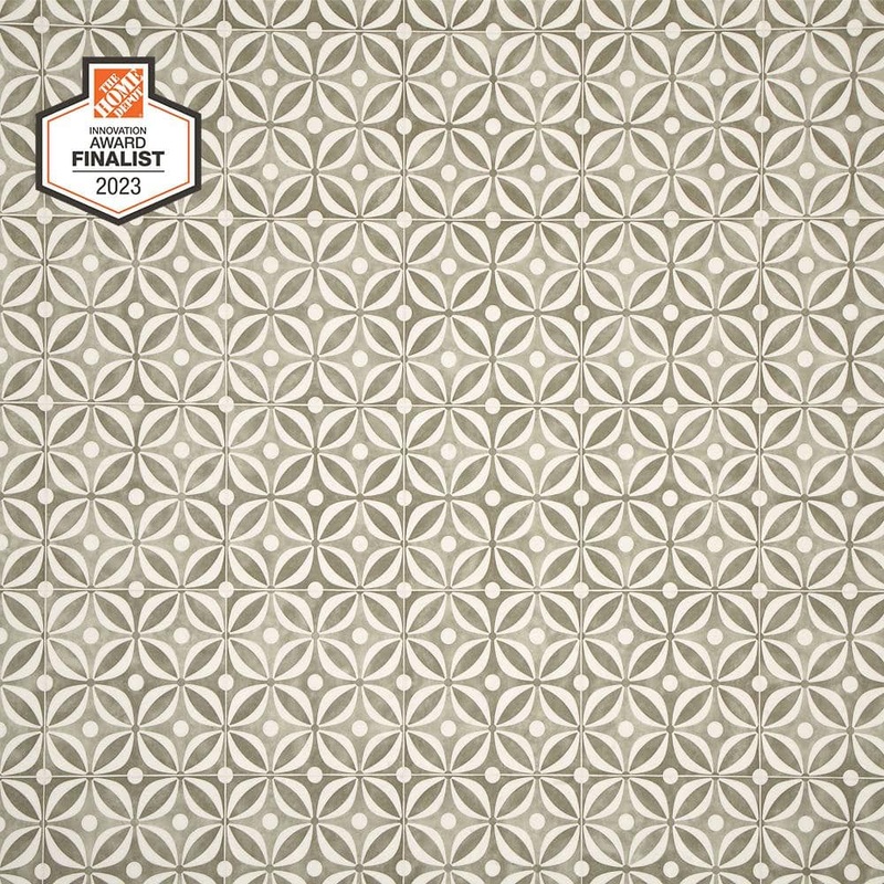 TrafficMaster Steele Sage Residential Vinyl Sheet Flooring 10 MIL(12 ft. Wide x Cut to Length) U0056407C525P14