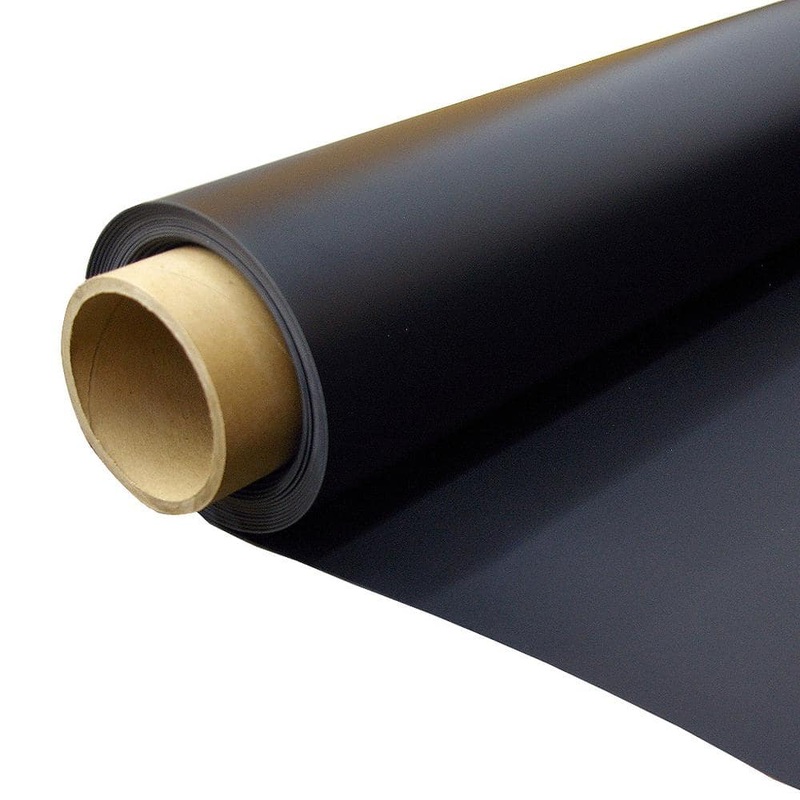 Greatmats Rosco Adagio Black Marley Dance Floor Commercial/Residential Vinyl Sheet Flooring 5.25 ft. x 10 ft. ADAGIO10BLK