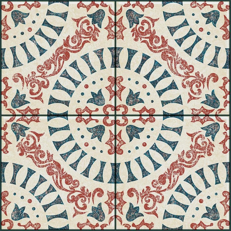 Jeedeson 24 in. X 120 in. 4 MIL Colored Peel & Stick Vinyl Sheet Flooring, Cut to Length, Water-Resistant Flooring Roll JDS-DQ1401-5P