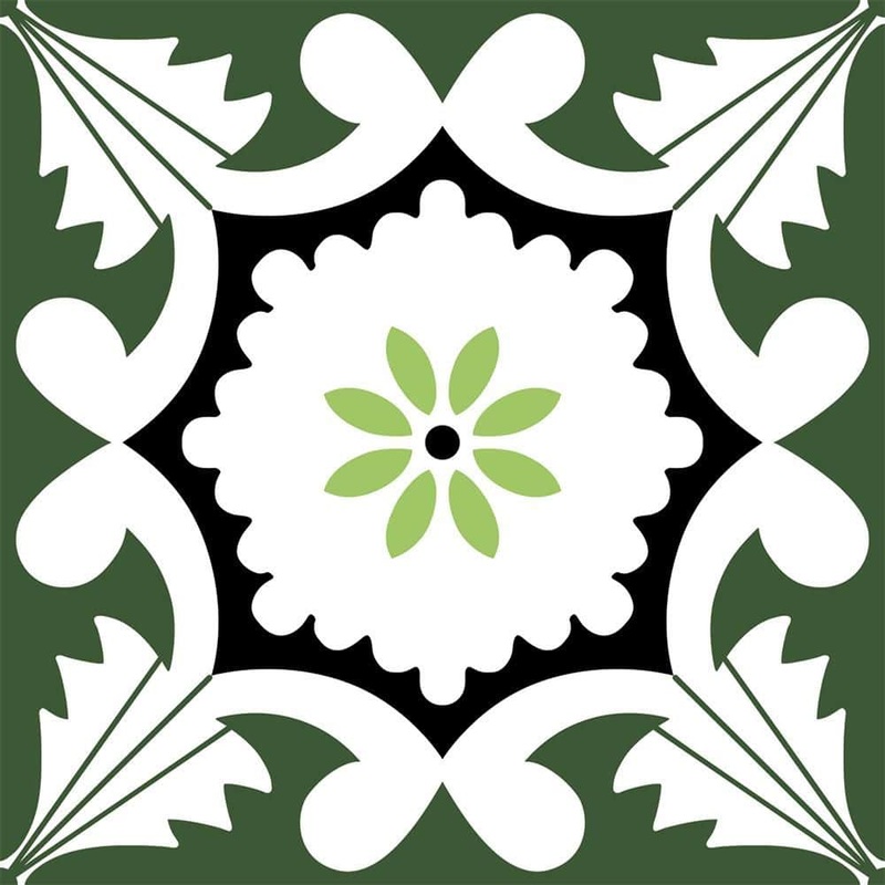 Jeedeson 24 in. X 120 in. 4 MIL Dark Green Peel & Stick Vinyl Sheet Flooring, Cut to Length, Water Resistant Flooring Roll JDS-DP1702-5P