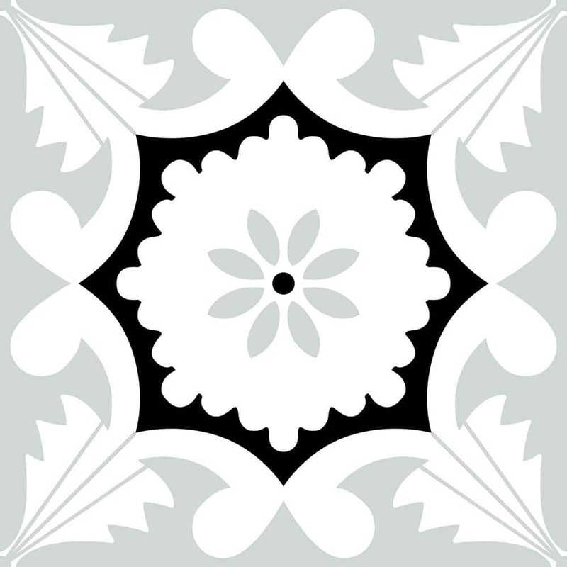 Jeedeson 24 in. X 120 in. 4 MIL Light Gray Peel & Stick Vinyl Sheet Flooring, Cut to Length, 5 Pattered Water Resistant Flooring JDS-DP1701-5P