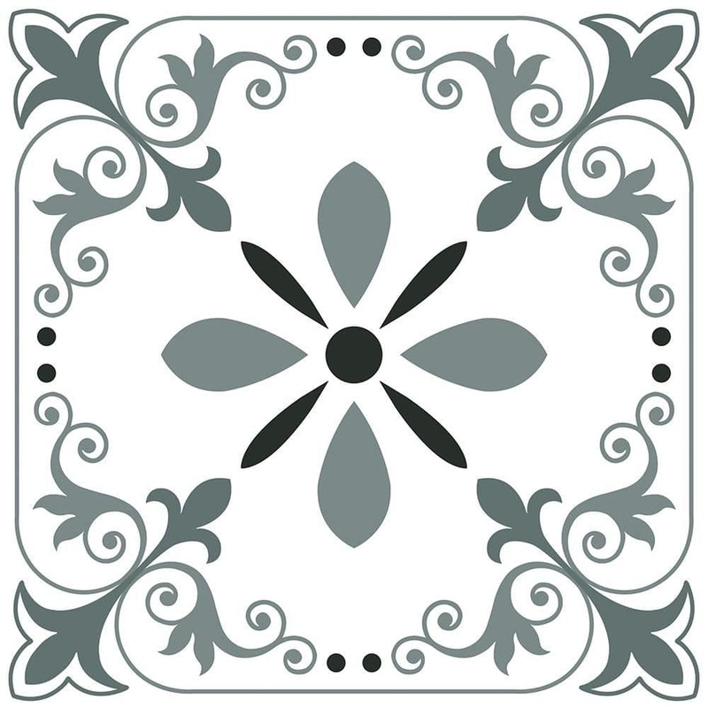 Jeedeson 24 in. X 120 in. 4 MIL White Peel & Stick Vinyl Sheet Flooring, Cut to Length, Water Resistant Flooring Roll JDS-DQ1501-5P