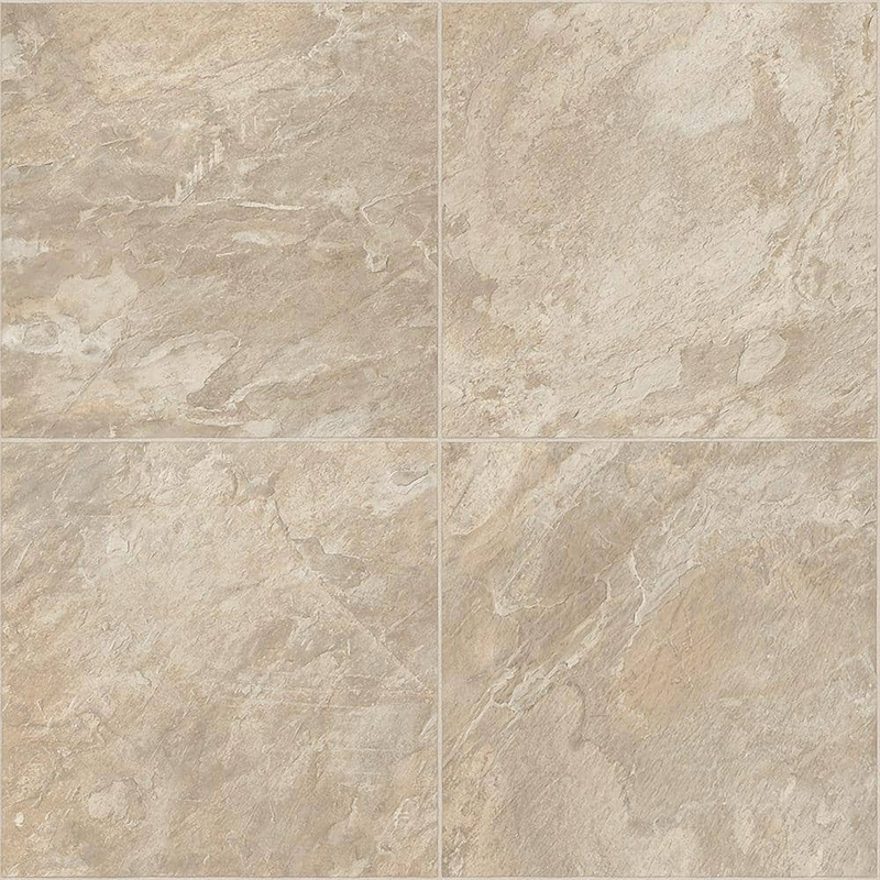 Mohawk Buena Vista Tile 10 MIL 12 ft. W x Cut to Length Waterproof Vinyl Sheet Flooring U5110119K933P14