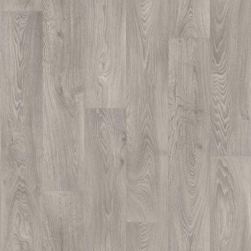 Mohawk Natural Gray Oak Plank Residential Vinyl Sheet, 10 MIL x 12 ft. W x Custom Length U8205.119K804P144